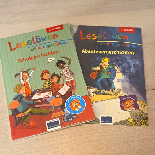 Leselöwen 2er set - leselöwen, 2er-set