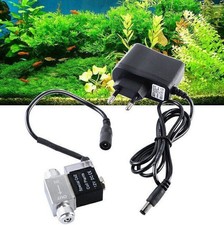 CO2 Magnetventil Nachtabschaltung Ventil Solenoid Valve Für Aquarium EU Stecker!