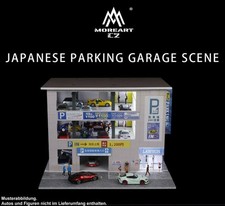 Diorama - Japanese Parking Garage - 30x30x20,7 cm  -  - More Art 1:64