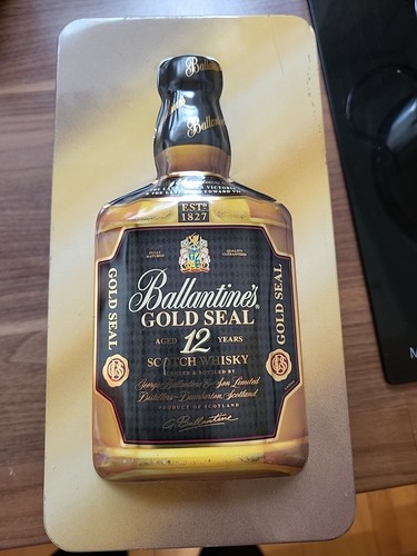 Blechdose ballantines gold - blechdose,