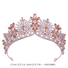 Roségold Kristall Königin