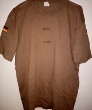 50 x  Bundeswehr Tropen T-Shirt  III. Wahl kurzarm braun