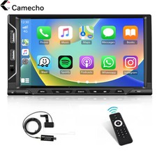 7" Carplay Android 12 DAB+ Autoradio GPS Navi Doppel 2 DIN Bluetooth RDS FM USB