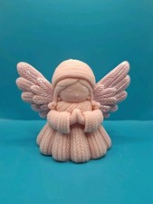 Kerze Motiv gestrickter