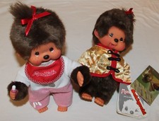 2 x Monchichi unbespielt