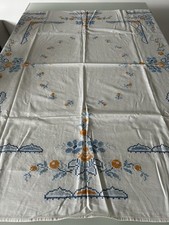 Alte bestickte tischdecke - alte,