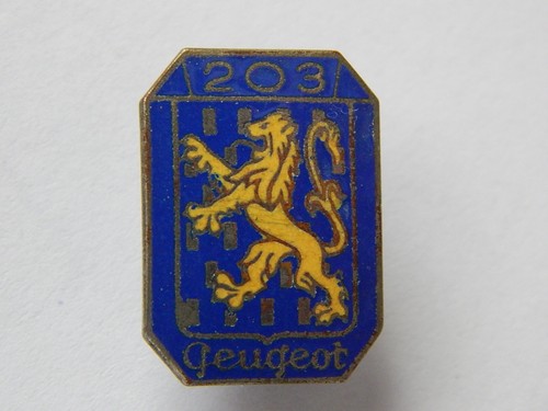 Peugeot 203 reversabzeichen - peugeot,