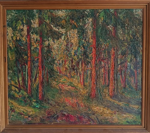 ölgemälde schöner wald - Ölgemälde,