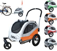 KUMA Fahrradwagenanhänger Hundetransport umbaubar auf Kinderwagen