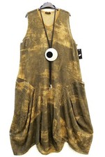 NEU SARAH SANTOS Strickkleid Ballonkleid Kleid Robe Dress XXL 52 54 Lagenlook *