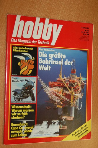 Hobby das magazin der technik - magazin,