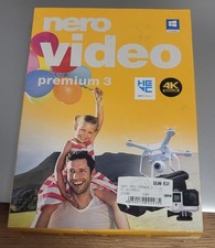 Nero Video Premium 3 PC Multimedia Software 4K Ultra HD, Win. 10 Neu