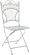 Klappstuhl Adelar Gartenstuhl Metallstuhl Stuhl Terrassenstuhl Shabby Chic