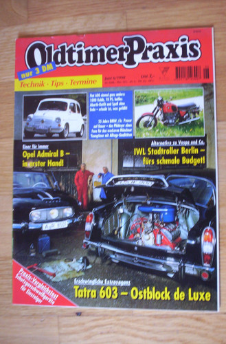 Zeitschrift oldtimer praxis - zeitschrift,