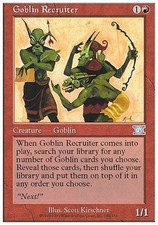 Goblin Recruiter ~ Sixth