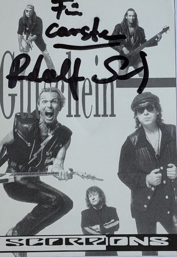 Rudolf schenker scorpions - rudolf,