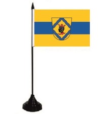 Tischflagge Wörth LK Erding Fahne Flagge 10 x 15 cm 