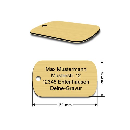 Erkennungsmarke dog tag - dog,