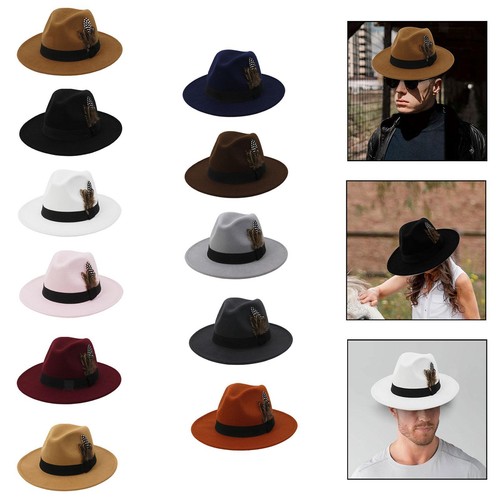 Modischer fedora hut - fedora-hut, für