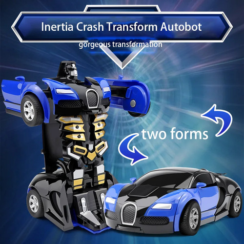 Auto crash transforming robot - auto,