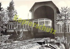 Lichtenhain AK Thüringen BergbahnBergstation Eisenbahn Ansichtskarte