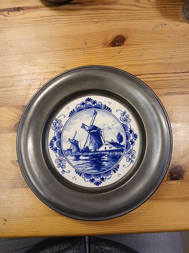 Wandteller wmf delft blauw - wandteller,