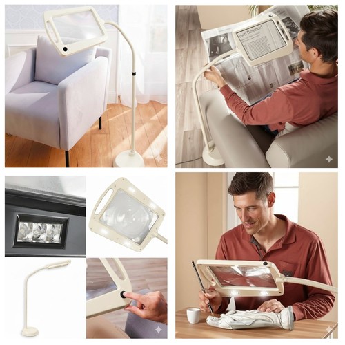 Standlupe lupe led a4 - xl,