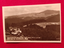 Masserberg 1951. Meuselbacher Kuppe. Alte s/w-AK. Frankiert & gelaufen.