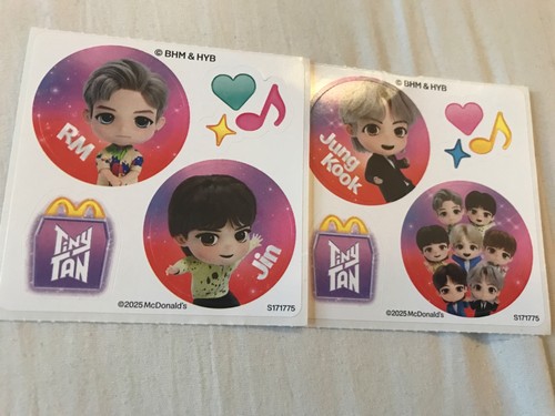 Bts tinytan happy meal - bts,