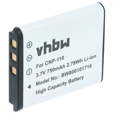 Akku für Casio Exilim EX-ZR20