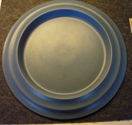 Grosser runder blaugrauer - grosser,