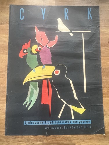 Cyrk zirkus polen art - polen, plakat