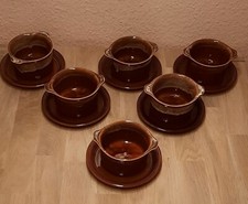 6x Suppentassen KERAMIK