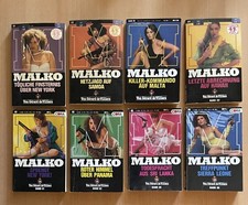 8x MALKO Krimireihe Rarität