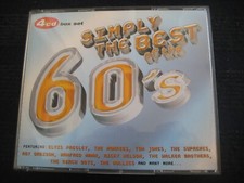 4 CD-Box  Simply the Best of the 60's  Neuwertig  Hollies Nilsson Monkees Kinks