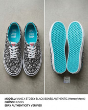 Vans X Stussy Herren Schwarz