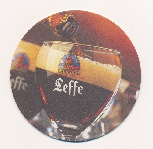 Bierdeckel belgien leffe - bierdeckel,