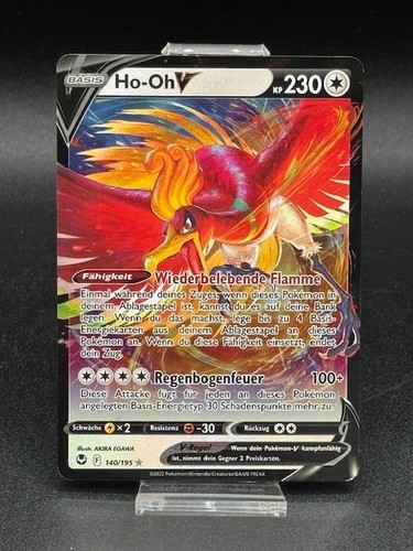 Pokemon karte tcg - ho-oh, v