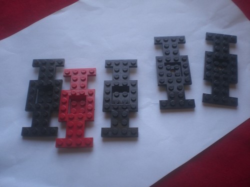 Lego 4212 chassis - 5x,