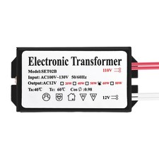 110 V bis 12V 60W  Licht