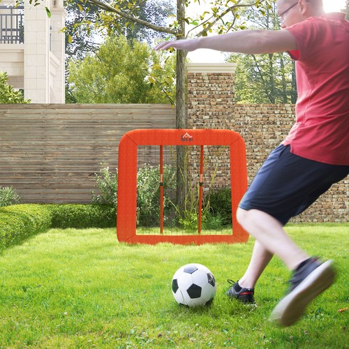 Homcom fußball rebounder - fußball,