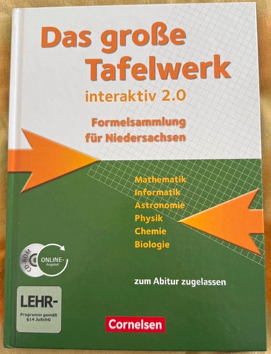 Cornelsen das große tafelwerk - cornelsen,