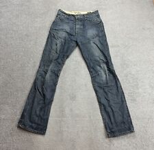 G-STAR RAW Herren Jeans Hose W33 L36 Elwood Embro Loose Relaxed 1813 Blau