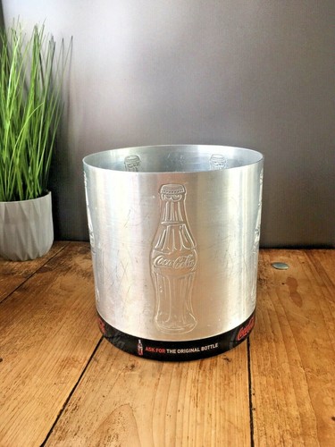 Vintage aluminium coca - vintage, cola