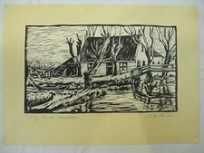 Linolschnitt "Mecklenburger