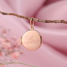 585 Rose Gold 14kt Gold Locket