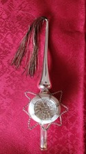 3 X  Christbaumspitze Weihnachtsbaumspitze Vintage Tree-Topper - Stern Bethlehem