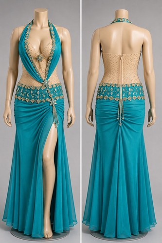 Damen bauchtanz kleid kostüm - damen,