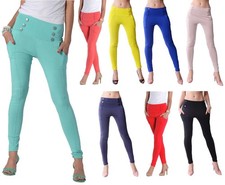 Damen Hoher Bund Treggings