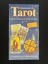 Geheimnisse des Tarot Tarotkarten + Anleitung 78 Waite Karten vollständig G51234